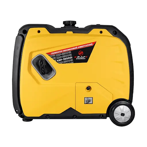 Генератор инверторный бензиновый 3.2 кВт Kraft KRF-3500GI (41-00309) - фото 3