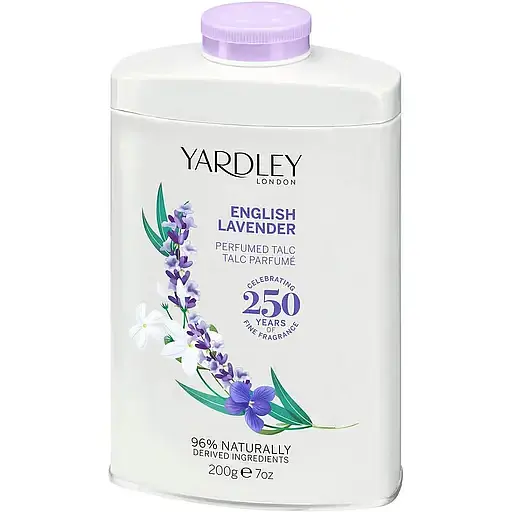 Тальк для тела Yardley London Talc Lavender English Perfumed 200 г - фото 1