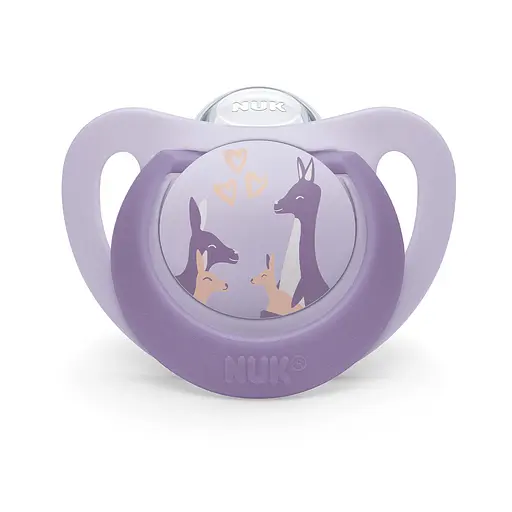 Пустушка Nuk First Choice силікон розмір 3 18-36 міс. мавпа кенгуру 2 шт. (3954184) - фото 2