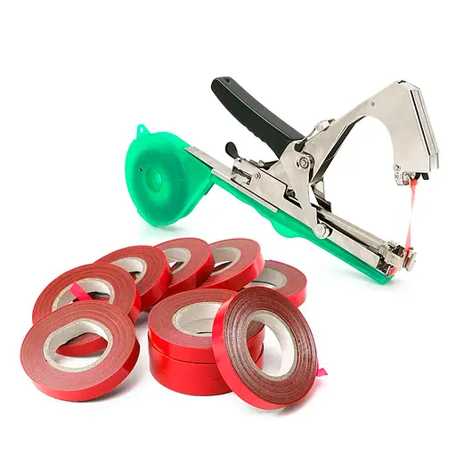 Набор для подвязки растений Степлер + Лента 25 м (10 шт.) - фото 6