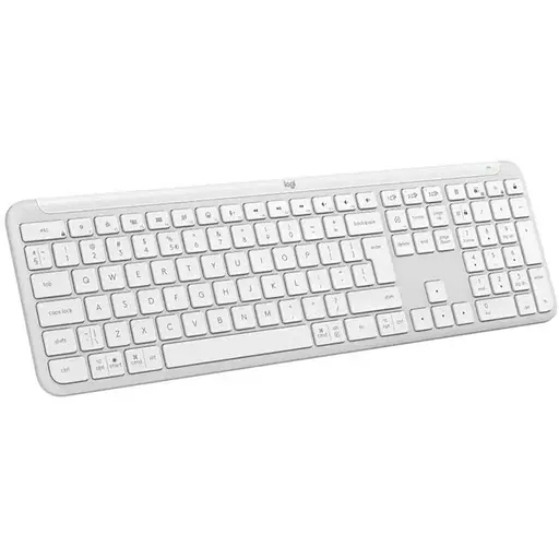 Клавиатура беспроводная Logitech Signature Slim K950 US OffWhite USB (920-012466)