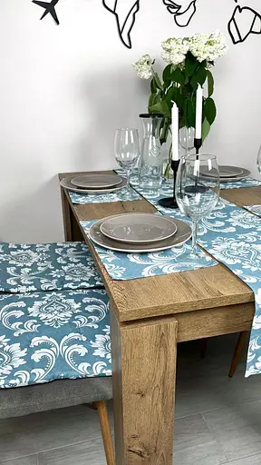 Комплект Доріжка водовідштовхувальна Вензель петроль 200х40 см 4 шт. - фото 4