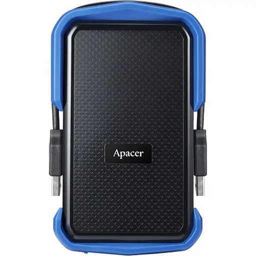 Внешний жесткий диск Apacer USB 2.5" 1 TB USB3.1 AC631 AP1TBAC631U-1 черно-синий - фото 3
