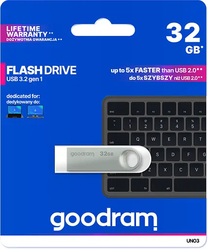 Flash Drive Goodram UNO3 32GB - фото 3