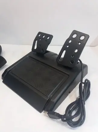 Гоночне кермо Vibration Steering Wheel PS2 PS3 pc USB мультимедійне 3 в 1 - фото 4