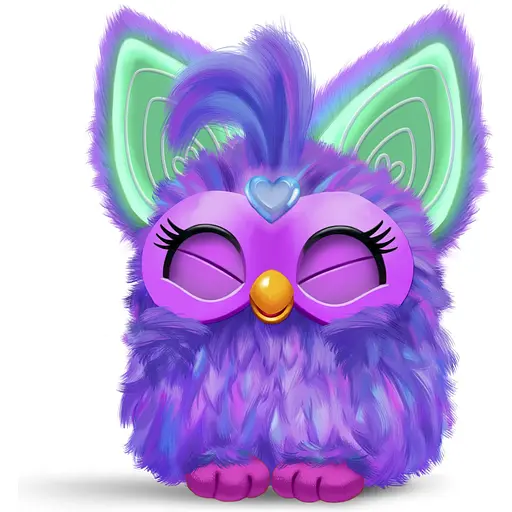 Уценка. Игрушка интерактивная Hasbro Furby Purple (F6743) - фото 6