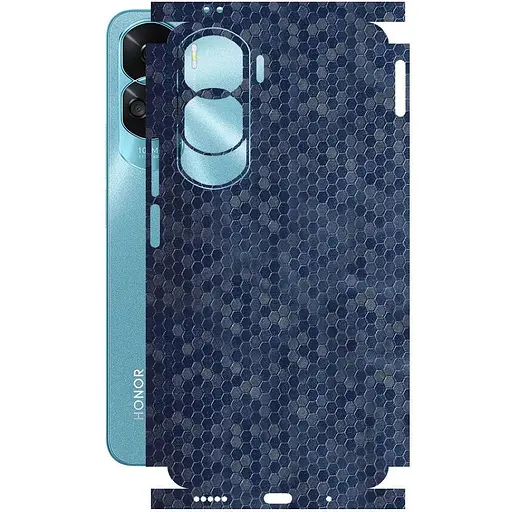 Захисна плівка StatusSKIN для Honor 90 Lite Корпус Вініл Соти сині - фото 1