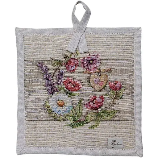 Прихватка Прованс Лавандовый сад 20х20 см (44188) - фото 1