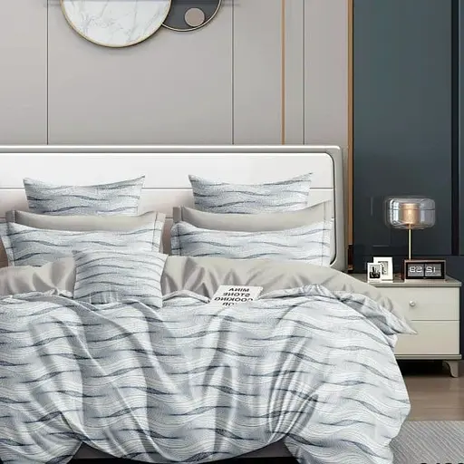 Комплект постільної білизни Viluta євро ранфорс 24268 100% бавовна - фото 1