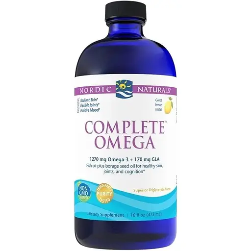 Жирные кислоты Nordic Naturals Complete Omega, 473 мл лимон