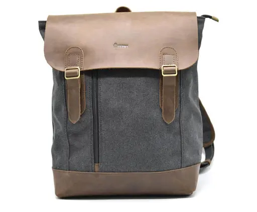 Кожаный мужской рюкзак TARWA 40х30х16 см sum0026185 - фото 2