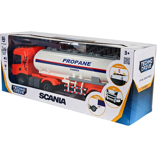 Автомодель TechnoDrive Large Truck Автоцистерна Scania (6418KS) - фото 10