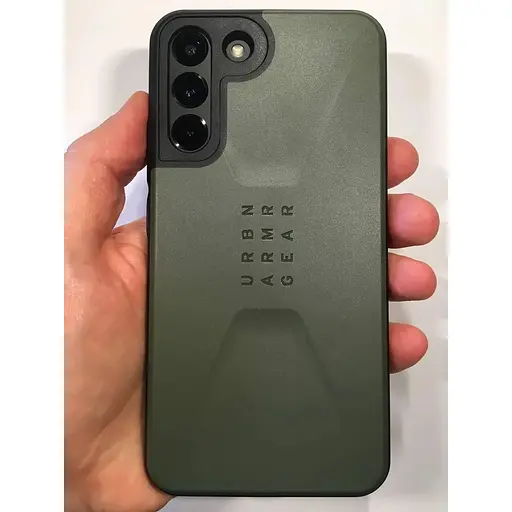 Оригінальний протиударний чохол UAG Civilian Samsung Galaxy S22 Plus (6.6") Olive 21343D114040 - фото 5