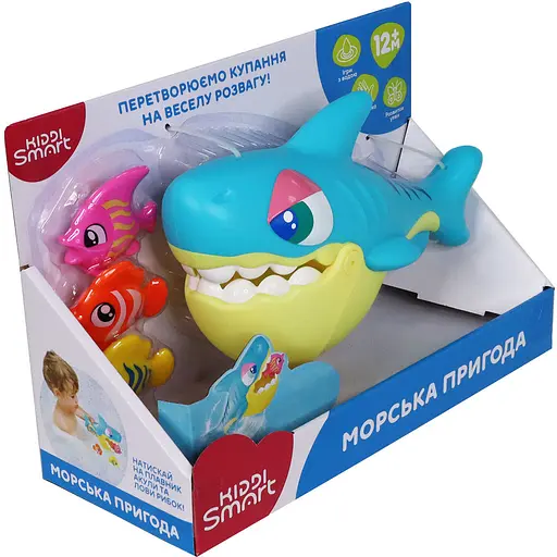 Ігровий набір для гри у ванній Kiddi Smart Морська пригода (4339-KS) - фото 7