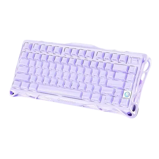 Клавиатура GravaStar K1 Lavender Purple - фото 1