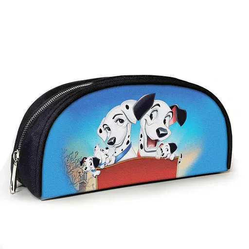 Пенал шкільний з принтом Далматинець 23х10х8 см з принтом для хлопчика (3856)