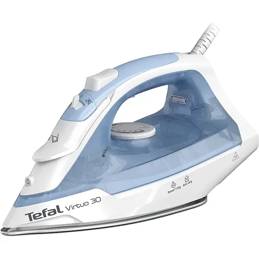 Праска Tefal Virtuo 30 біло-блакитний (FV2C41E0)