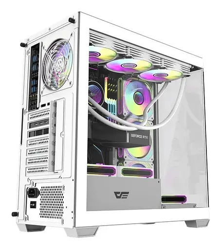 Корпус Darkflash DS900W без БЖ White (DS900W WHITE) - фото 4