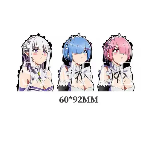 Голографічна наклейка Re:Zero. Життя з нуля в альтернативному світі - фото 1