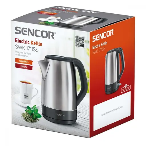 Электрочайник Sencor SWK 1711SS - фото 5