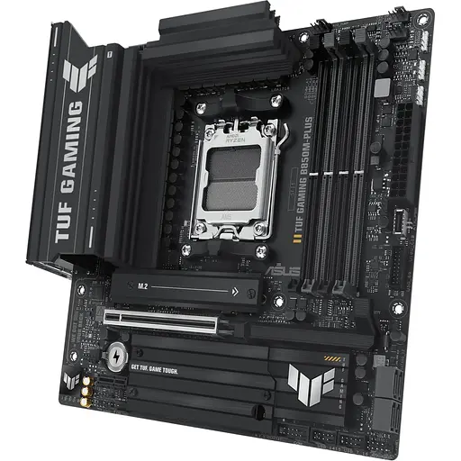 Материнська плата Asus TUF Gaming B850M-PLUS sAM5 B850 4xDDR5 M.2 HDMI DP mATX - фото 4