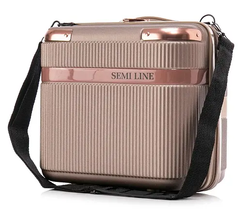 Бьюті-кейс Semi Line 16L Champagne (T5668-1) (DAS302657) - фото 1