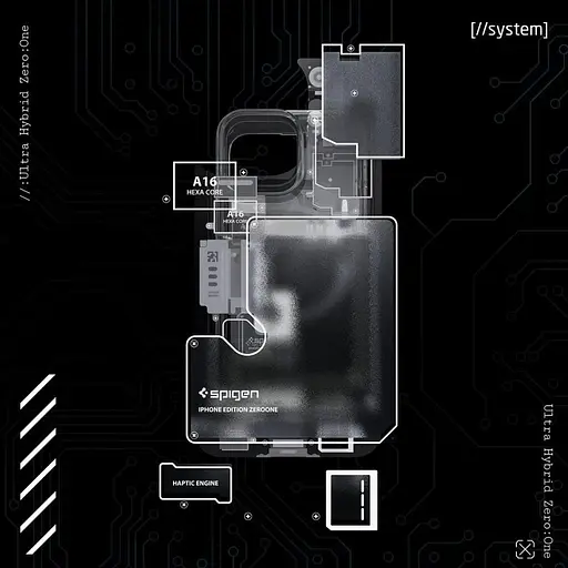 Чохол прозорий протиударний Spigen Ultra Hybrid MagSafe для Iphone 13 Pro Max (6.7") Zero One ACS05450 - фото 7