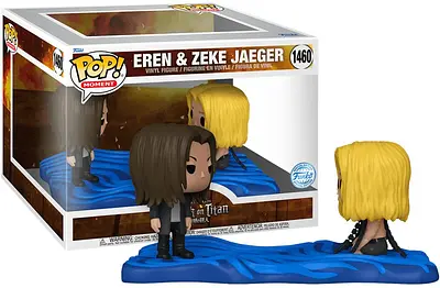 Фигурка Funko Pop Фанко Поп Эрен и Зик Eren Zeke Атака титанов Attack on Titan 10 см AT EMZ 1460