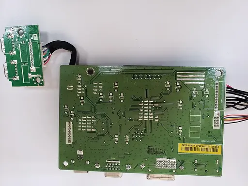 Материнская плата монитора HP ILIF-257 (492A014D1300R) "Б/У" - фото 3