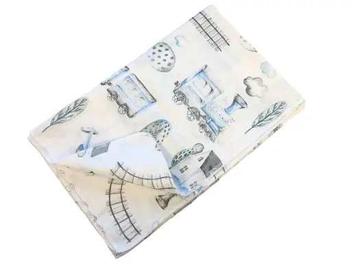 Муслиновая пеленка Moontime "Транспорт" - фото 1