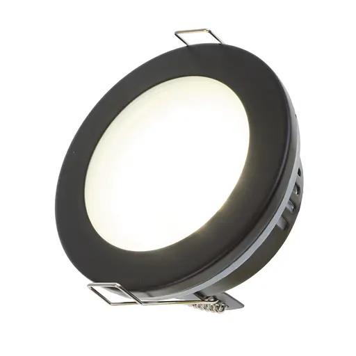 Точечный светильник Brille в ванную HDL-DS 156 GX53 BK IP44 36-419 - фото 2