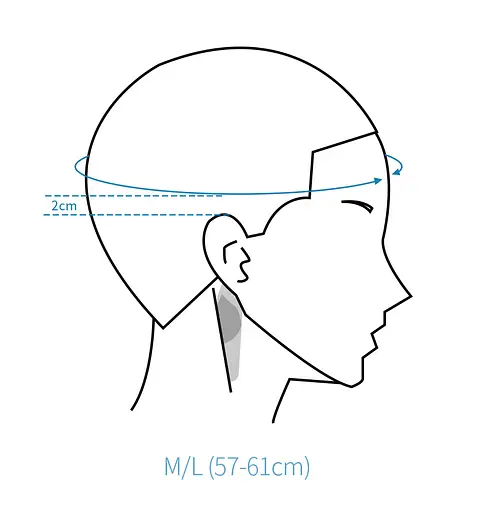 Велосипедний шолом з візором Xiaomi HIMO K1M (M/L 57-61см) White - фото 6