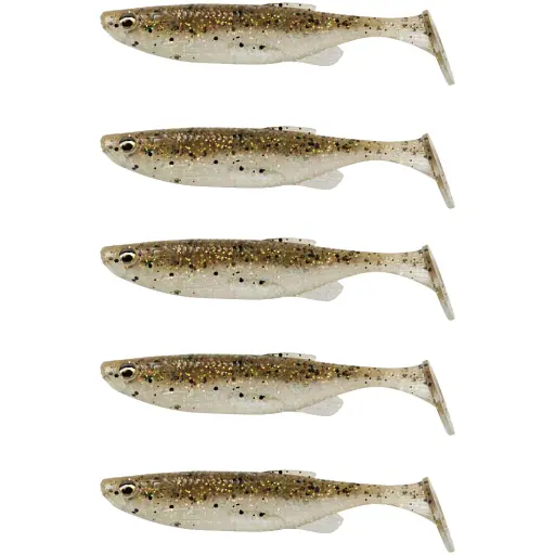 Силикон Savage Gear Fat Minnow T-Tail 105 мм 11.0g Holo Baitfish (5 шт/уп)