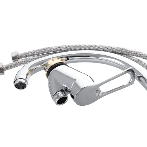 Смеситель для кухни G-Ferro Hansberg 777-Z GF1003 Хром - фото 3