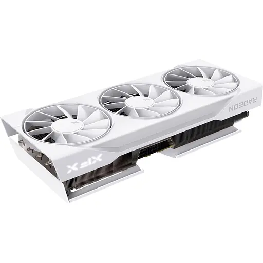 Видеокарта XFX AMD Radeon RX 9070 16GB Swift White Triple Fan Gaming Edition OC (RX-97SWFB3W9) (GDDR6, 256 bit, PCI-E v5.0 x16) - фото 2