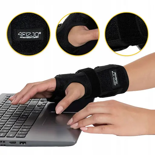 Фіксатор (бандаж) для зап'ястя 4FIZJO права рука 1 шт 4FJ0483 (P-5907739317483) - фото 16