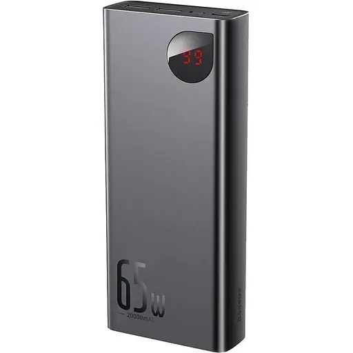 Зовнішній акумулятор (Power Bank) Baseus Adaman 20000 mAh Black (PPIMDA-D01)