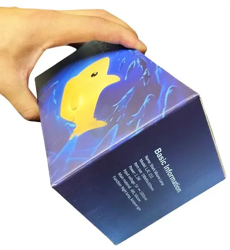 Детский силиконовый ночник Акула Shark LJC-153 аккумуляторный светильник игрушка для сна - фото 9