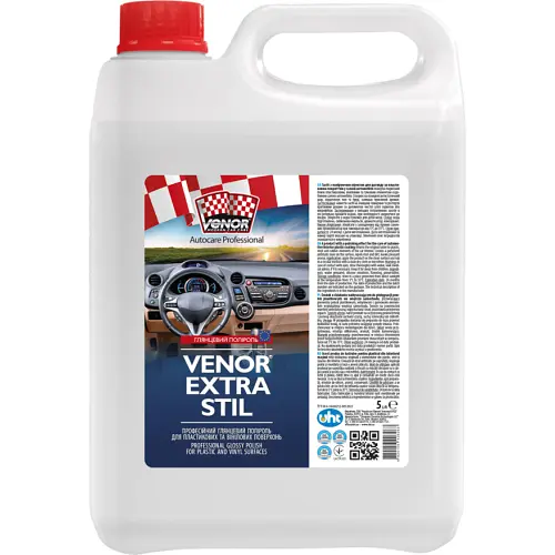 Полироль Venor Extra Stil профессиональный усиленный глянцевый 5 л
