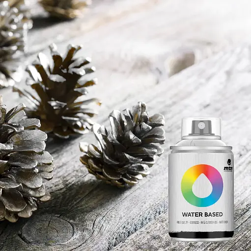 Аэрозольная краска MTN WB-126 100 мл Jewel Silver EX011W0126M - фото 3