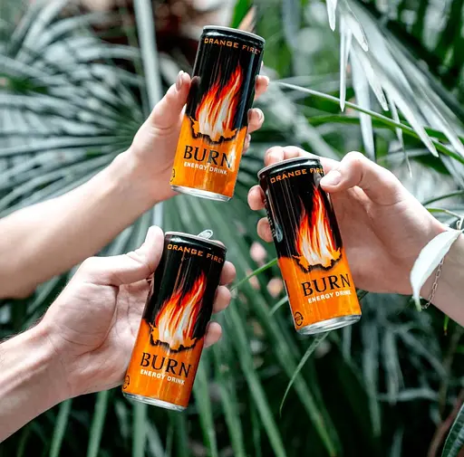 Напиток энергетический Burn Orange безалкогольный сильногазированный 250 мл - фото 4