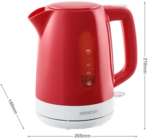 Електрочайник Sencor SWK 1024RD (7135798) - фото 8