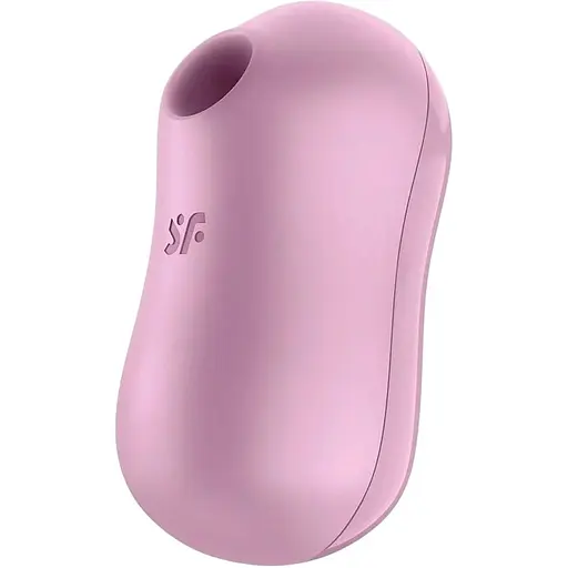 Вакуумный стимулятор с вибрацией Satisfyer Cotton Candy Фіолетовий