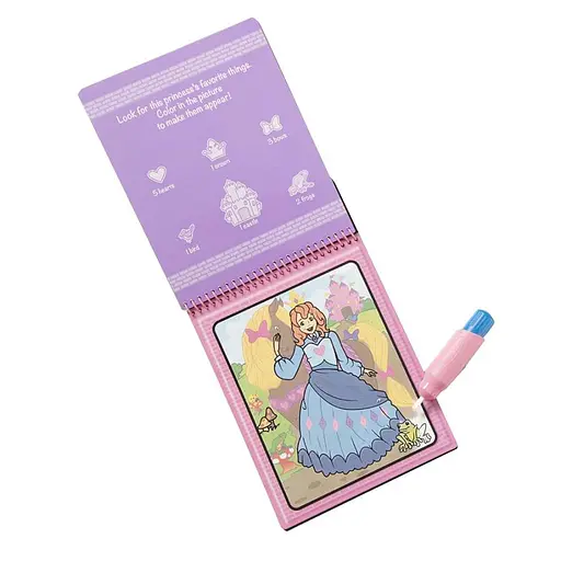 Водна розмальовка з ручкою Melissa & Doug Water WOW Казковий світ (SM93200/6074889) - фото 4