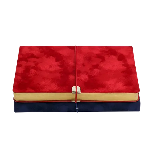 Ежедневник недатированный Buromax Velour A5 искусственная кожа 336 страниц красный (BM.20770-05) - фото 5