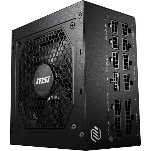 Блок питания MSI MAG A850GL PCIE5 Black (306-7ZP8A11-CE0) [109821] - фото 11