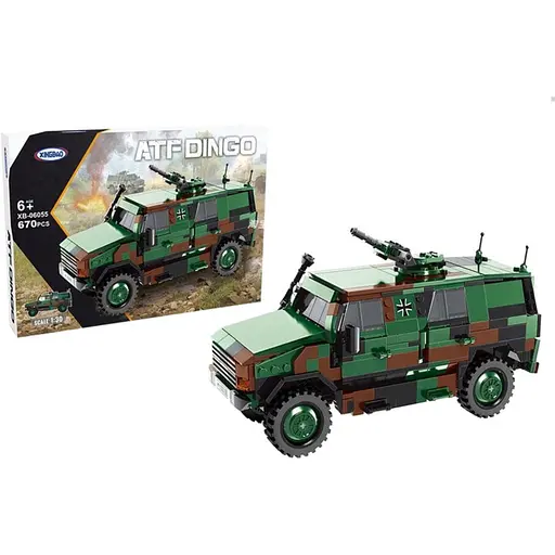 Конструктор Бронетранспортер Dingo Xingbao XB-06055 670 деталей - фото 1