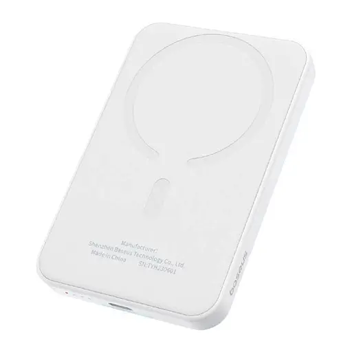 Павербанк Baseus Magnetic Mini White 5 000 mAh / 20 Вт (P10022107223-00) - фото 2