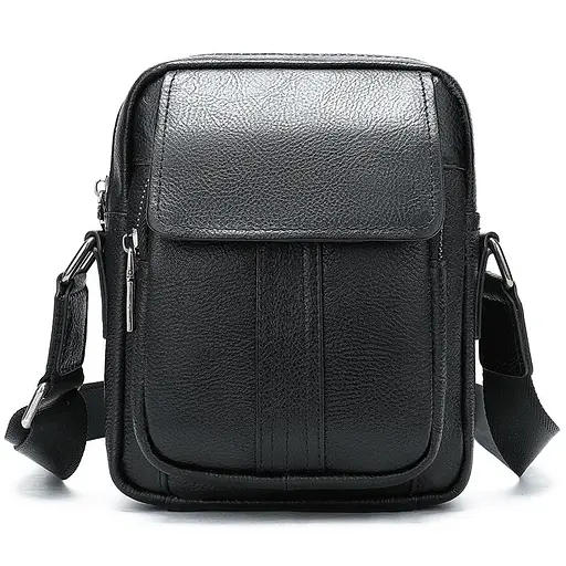 Чоловіча шкіряна сумка Vintage 16,5х20,5х5 см sum0012327 - фото 1