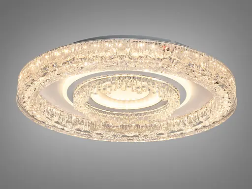 Світлодіодний стельовий світильник Romin сірий 34 Вт CCT - фото 3